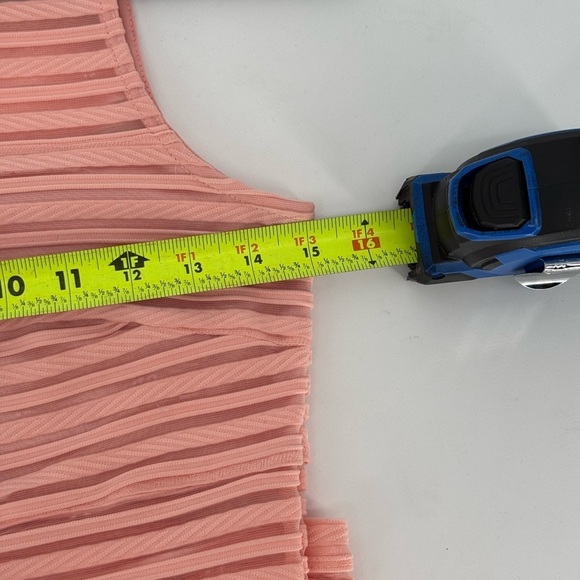 LuLu's Mesh Mid Sheer Sleeveless Mini Dress - Picture 7 of 12